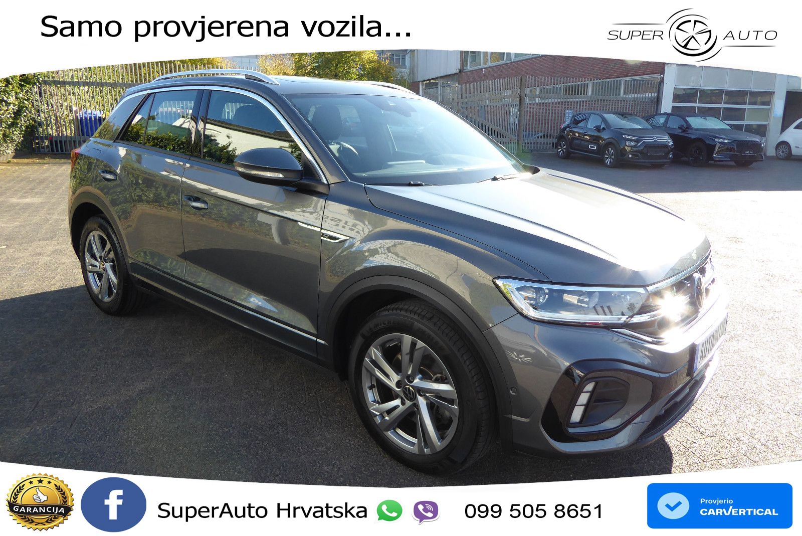 Volkswagen T-Roc 2.0 TSI (190 KS) 4M DSG R-Line LED+GR SJED+ACC