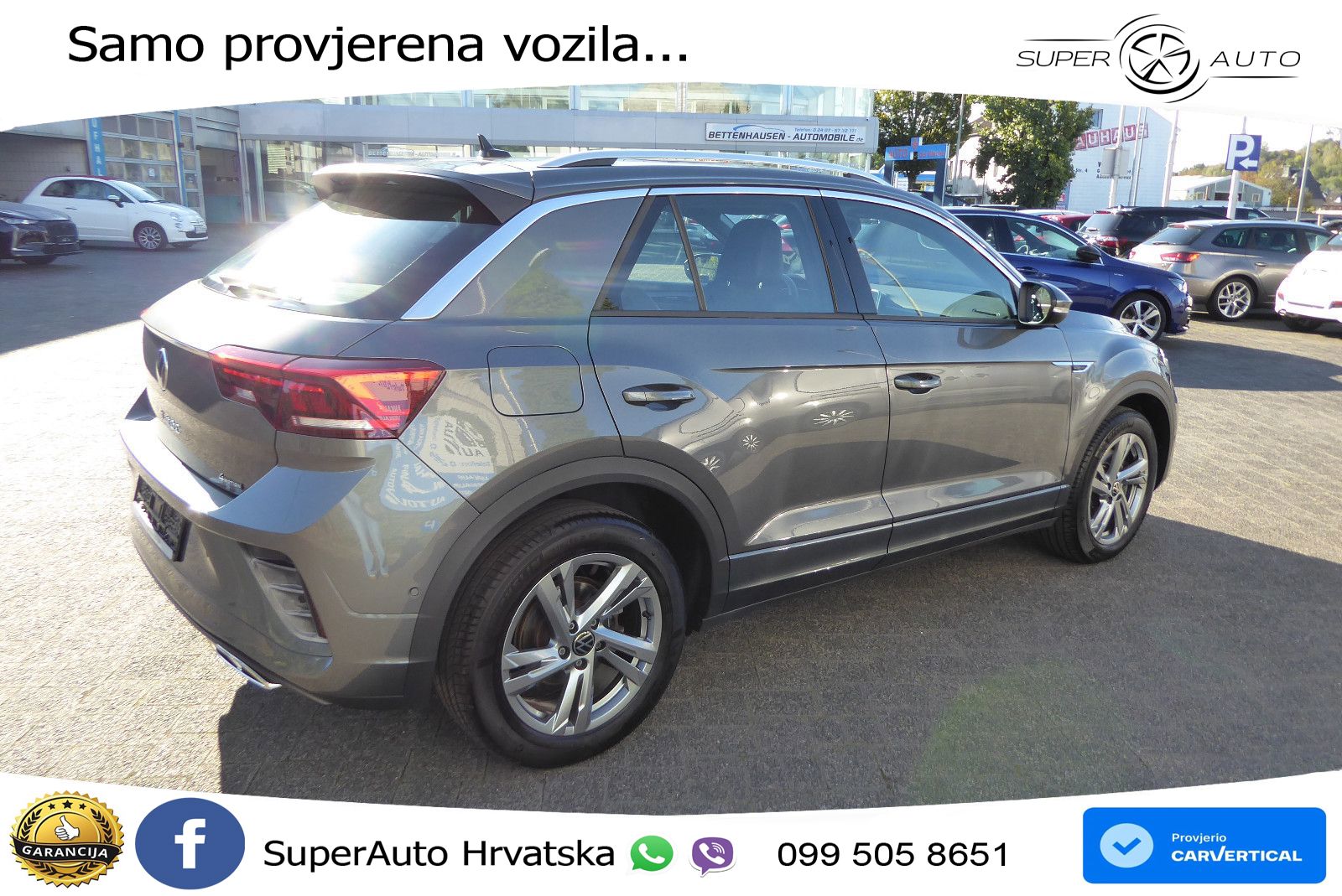 Volkswagen T-Roc 2.0 TSI (190 KS) 4M DSG R-Line LED+GR SJED+ACC