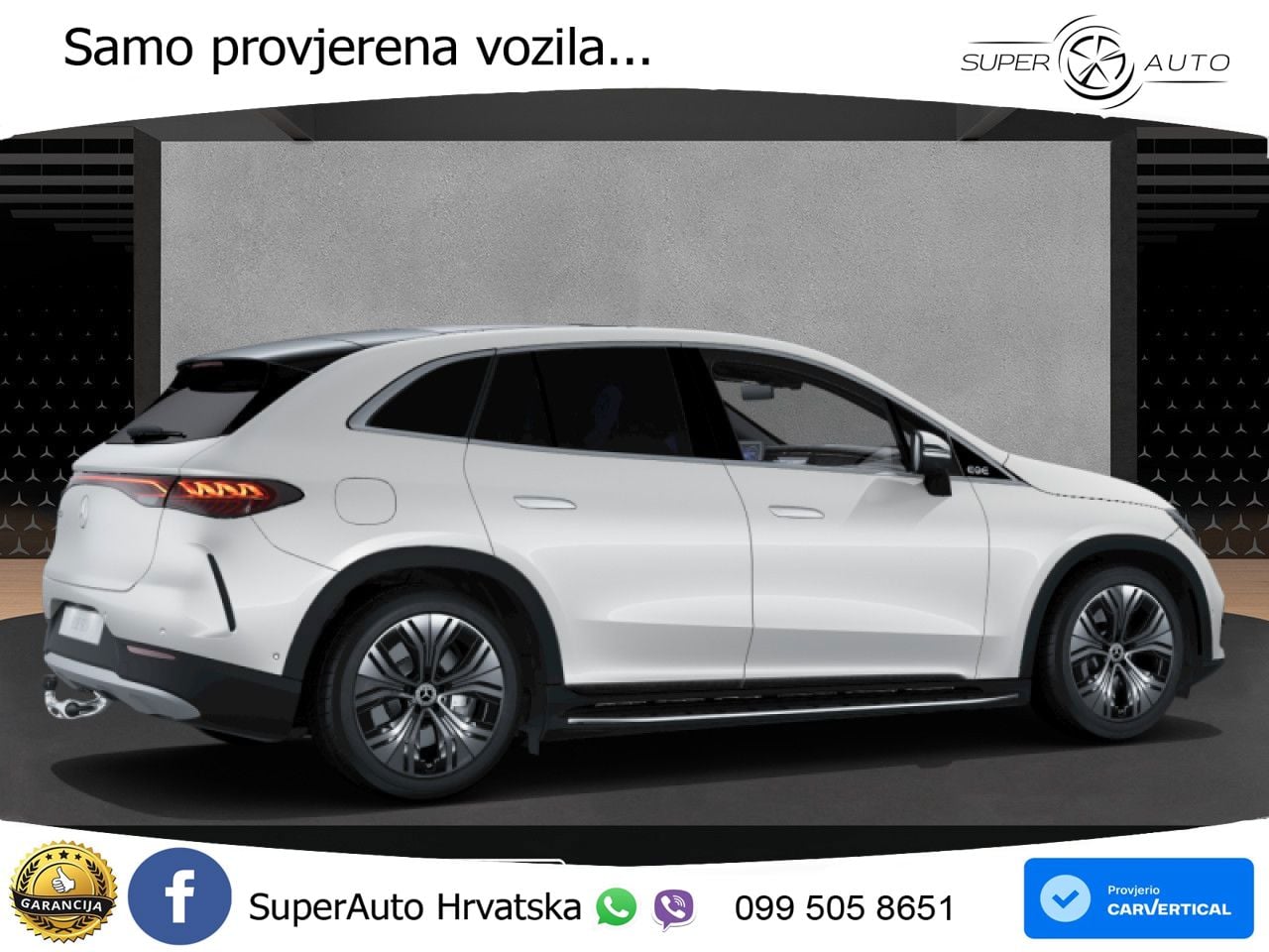 Mercedes EQE SUV 350+ 105 kWh (320 KS) ACC+GR SJED+360+PANO
