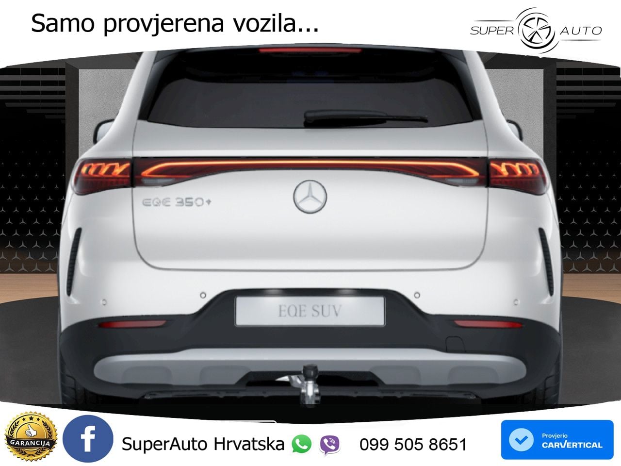 Mercedes EQE SUV 350+ 105 kWh (320 KS) ACC+GR SJED+360+PANO