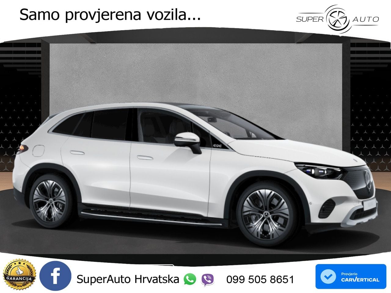 Mercedes EQE SUV 350+ 105 kWh (320 KS) ACC+GR SJED+360+PANO