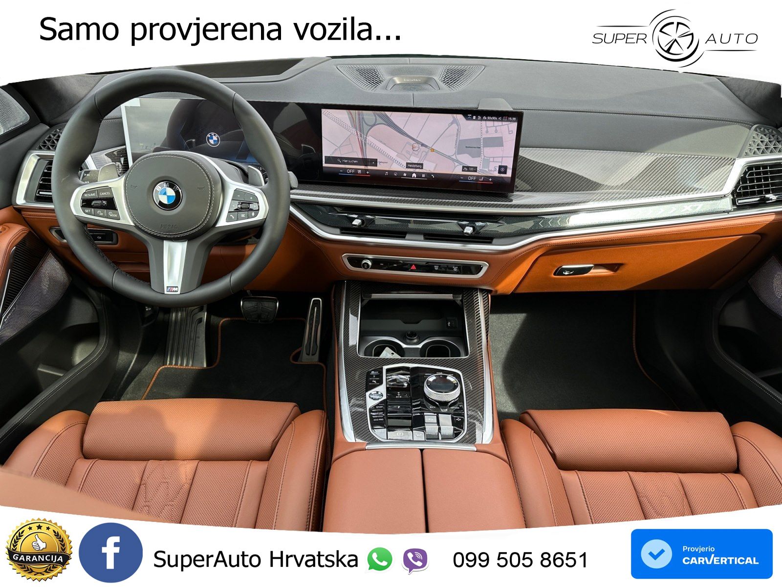 BMW X7 40d (352 KS) xDrive Steptronic M Sport ZRAČNI+ACC+GR SJED+KAM+PANO