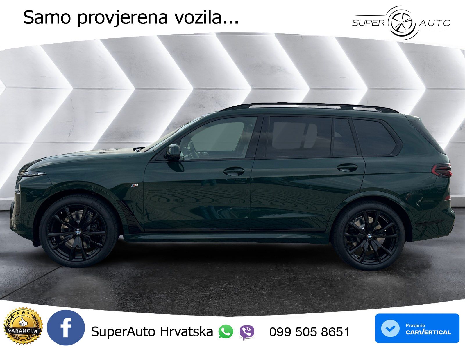 BMW X7 40d (352 KS) xDrive Steptronic M Sport ZRAČNI+ACC+GR SJED+KAM+PANO