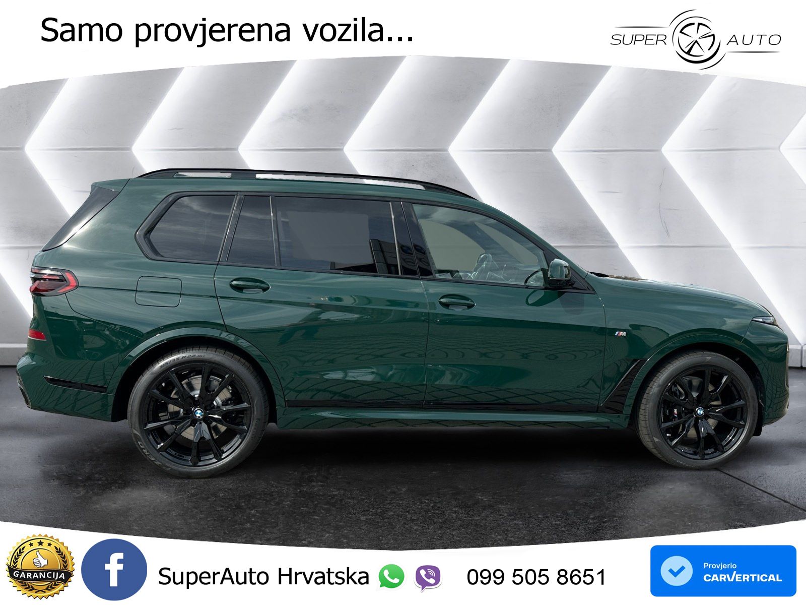 BMW X7 40d (352 KS) xDrive Steptronic M Sport ZRAČNI+ACC+GR SJED+KAM+PANO