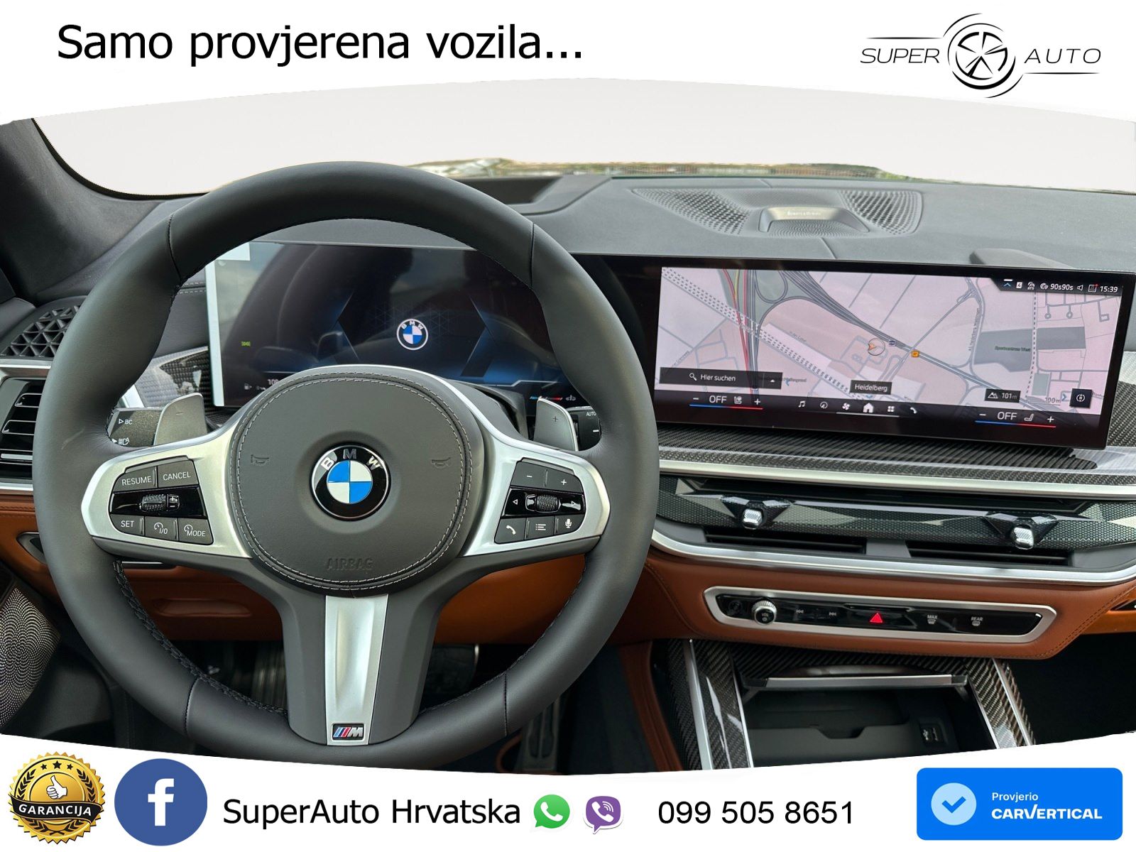 BMW X7 40d (352 KS) xDrive Steptronic M Sport ZRAČNI+ACC+GR SJED+KAM+PANO