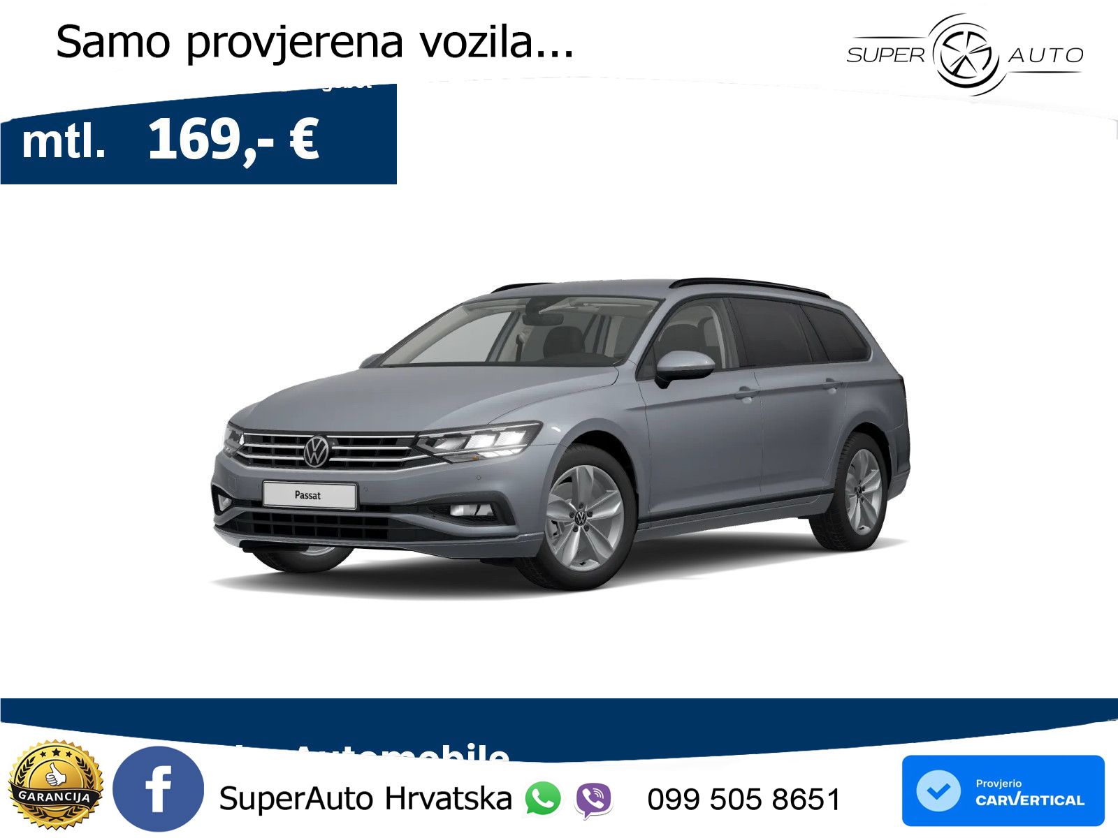 Volkswagen Passat Variant 2.0 TDI (150 KS) DSG LED+GR SJED+ACC