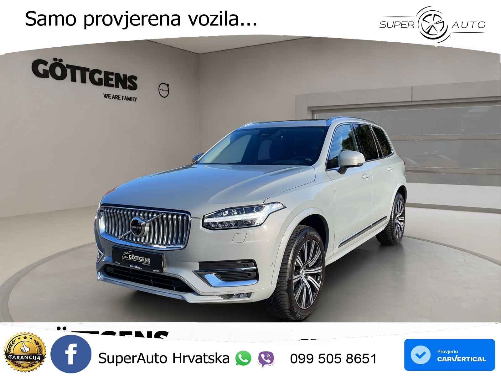 Volvo XC90 2.0 B5 Diesel AWD Automatic LED+GR SJED+ACC