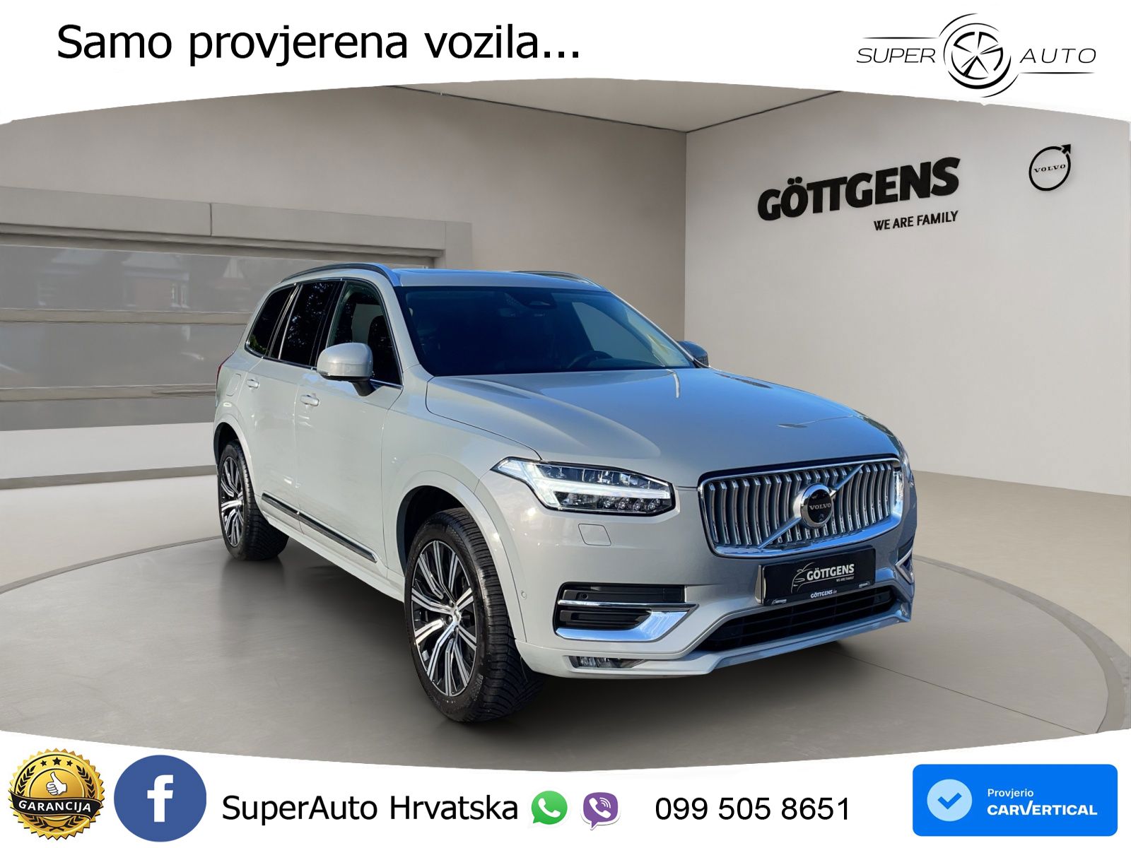 Volvo XC90 2.0 B5 Diesel AWD Automatic LED+GR SJED+ACC