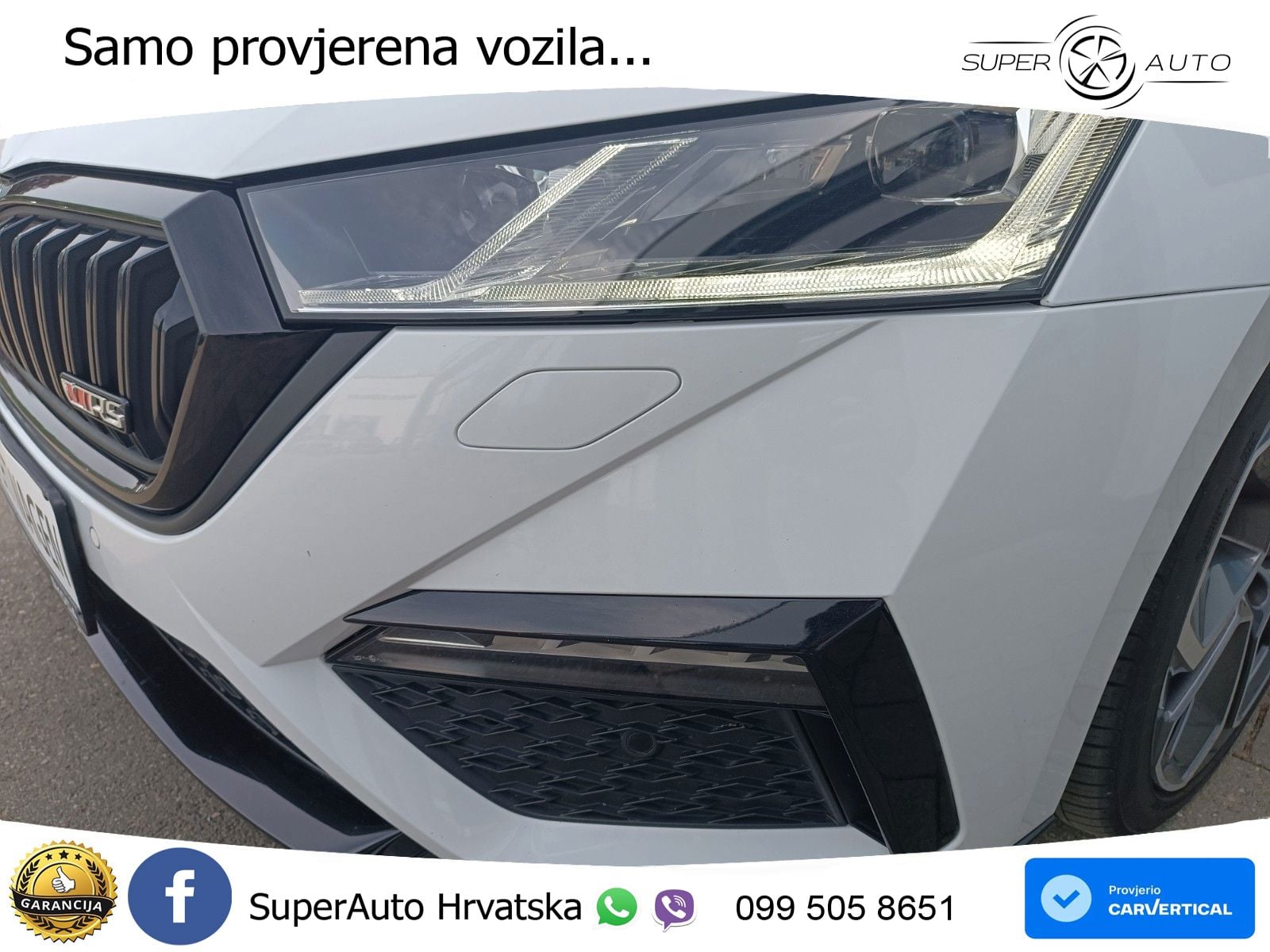 Škoda Octavia Combi RS 2.0 TDI (200 KS) DSG LED+GR SJED+ACC