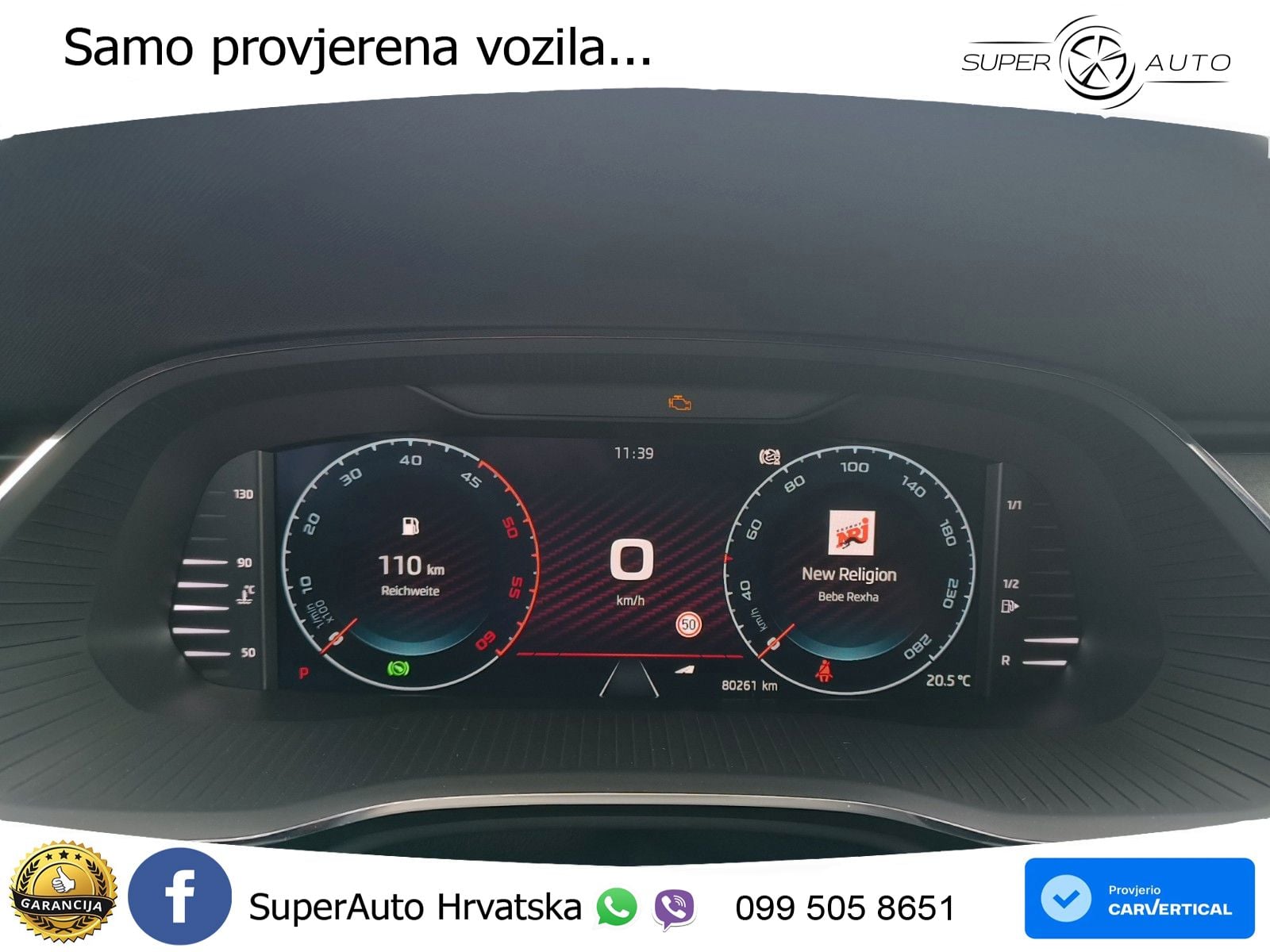Škoda Octavia Combi RS 2.0 TDI (200 KS) DSG LED+GR SJED+ACC