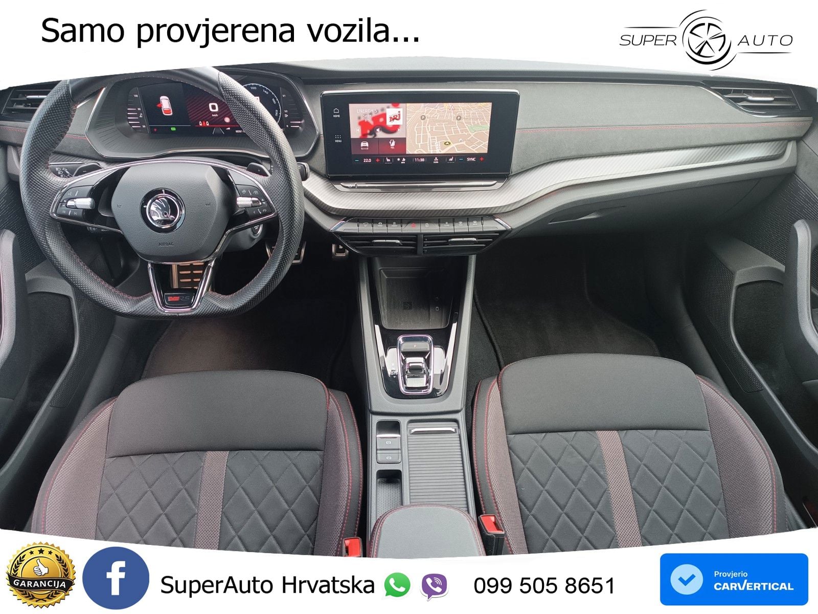 Škoda Octavia Combi RS 2.0 TDI (200 KS) DSG LED+GR SJED+ACC