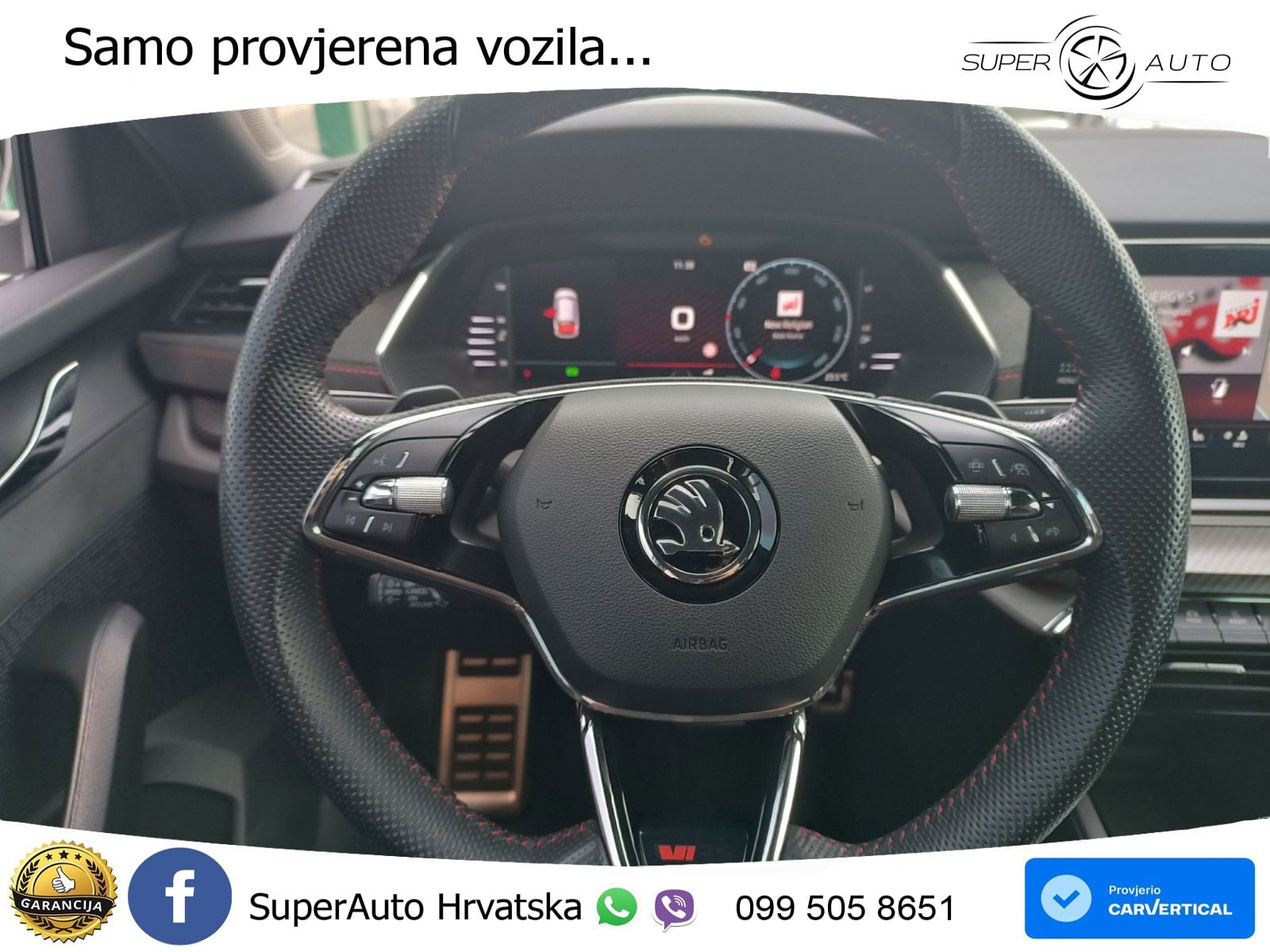 Škoda Octavia Combi RS 2.0 TDI (200 KS) DSG LED+GR SJED+ACC
