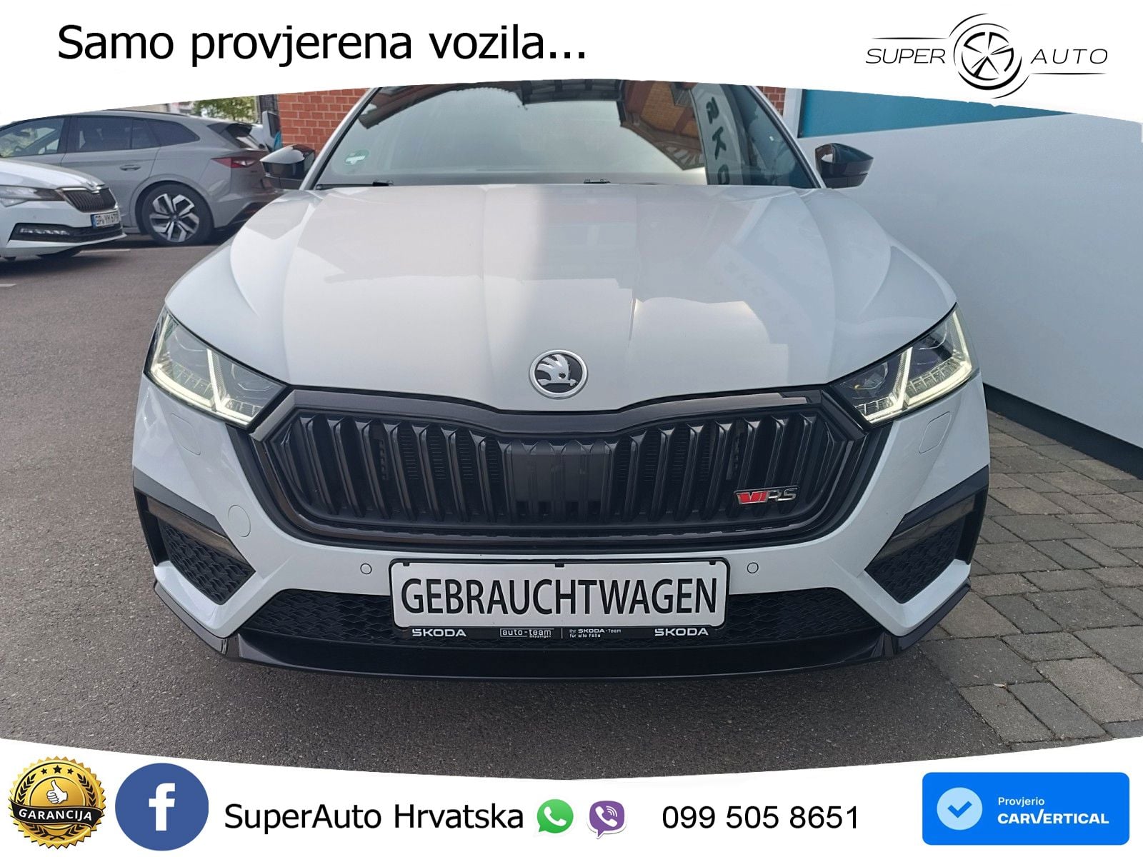 Škoda Octavia Combi RS 2.0 TDI (200 KS) DSG LED+GR SJED+ACC
