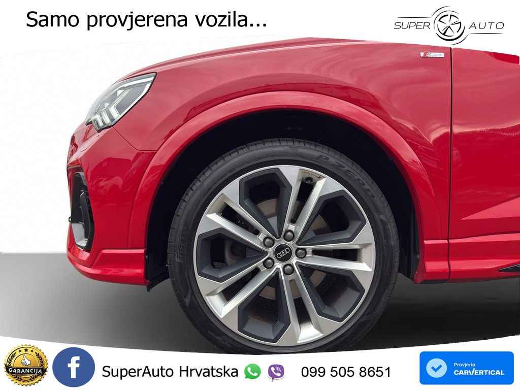 Audi Q3 Sportback 40 TDI (200 KS) quattro S tronic S line LED+GR SJED+ACC