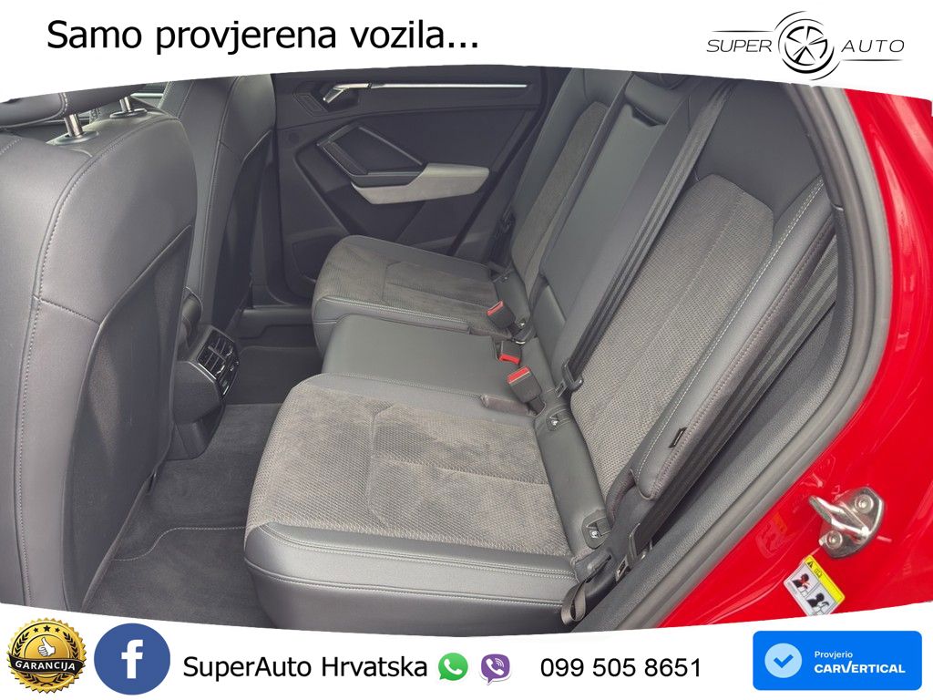 Audi Q3 Sportback 40 TDI (200 KS) quattro S tronic S line LED+GR SJED+ACC