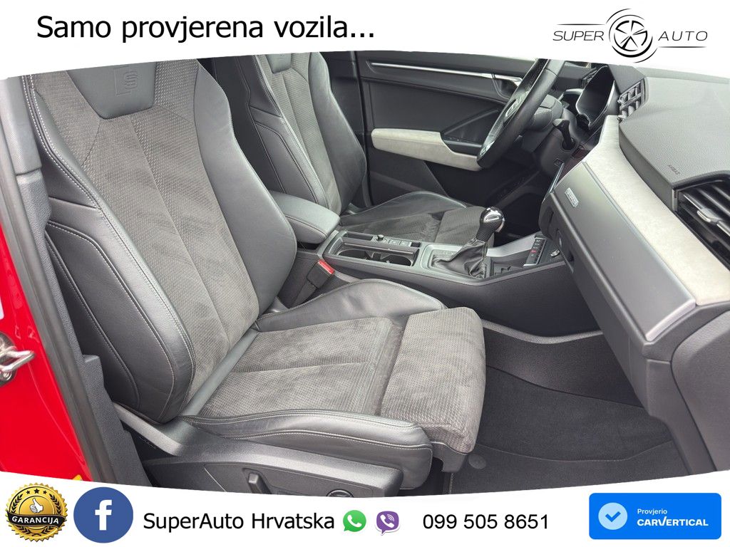 Audi Q3 Sportback 40 TDI (200 KS) quattro S tronic S line LED+GR SJED+ACC
