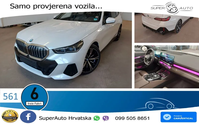 BMW 520d Touring (197 KS) Steptronic M Sport ACC+HEAD+4xGR SJED+360+PANO