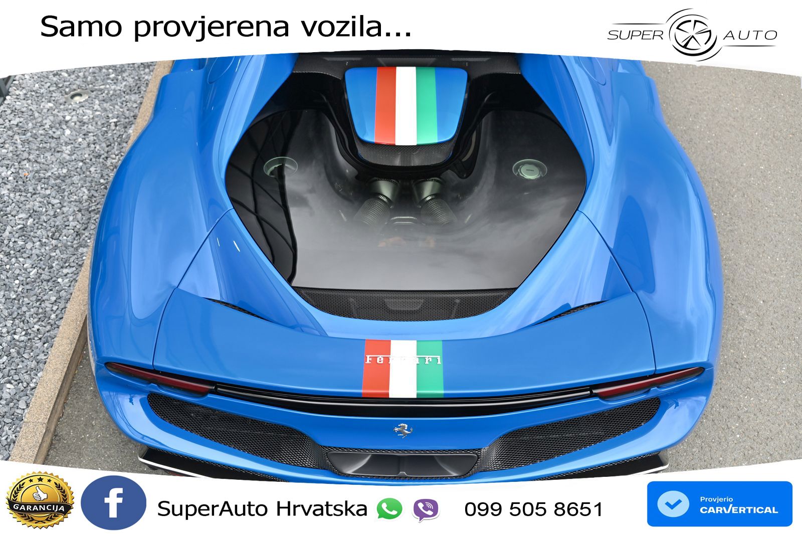 Ferrari 296 GTB 3.0 V6 (830 KS) F1 DCT