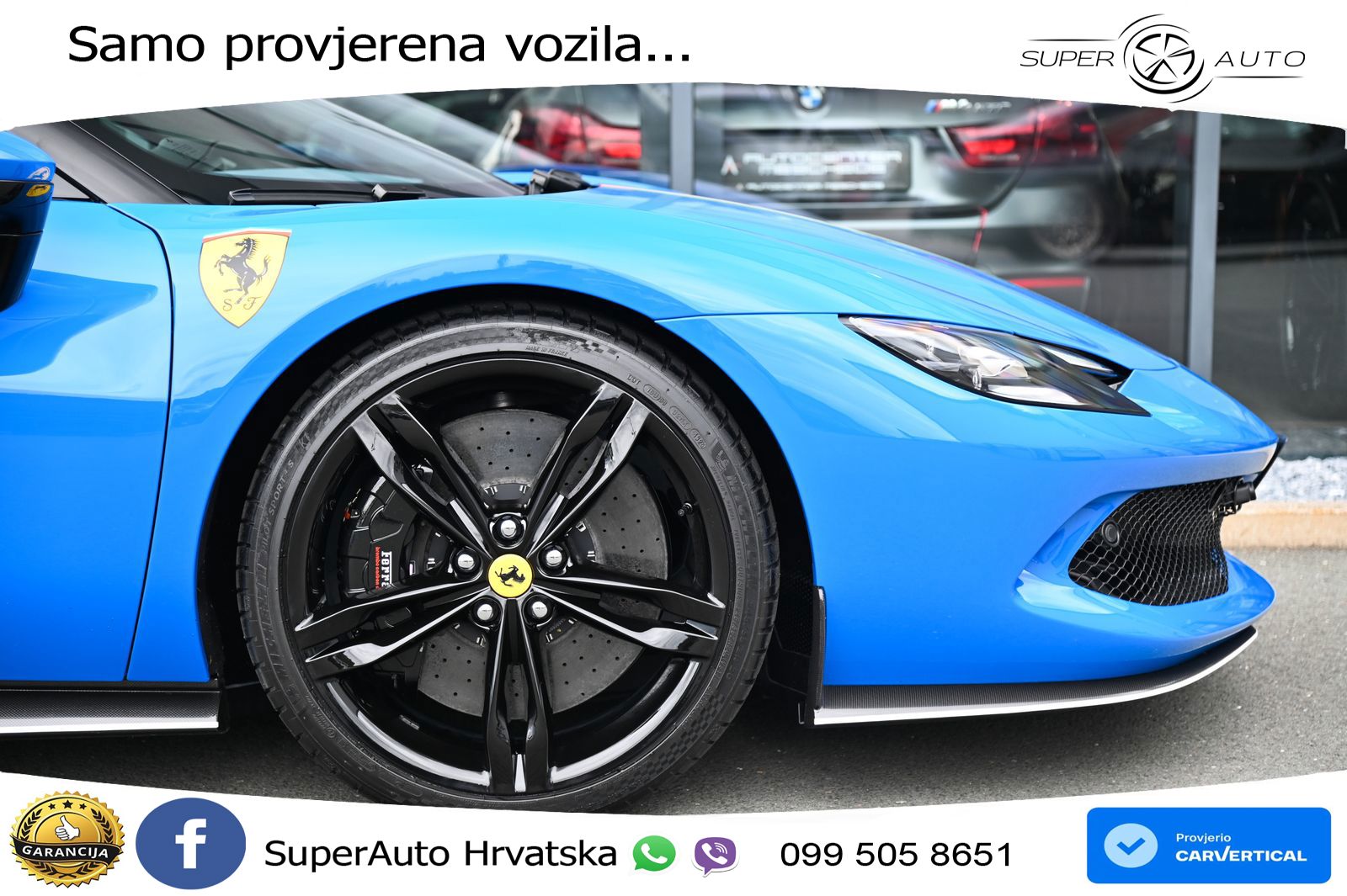 Ferrari 296 GTB 3.0 V6 (830 KS) F1 DCT