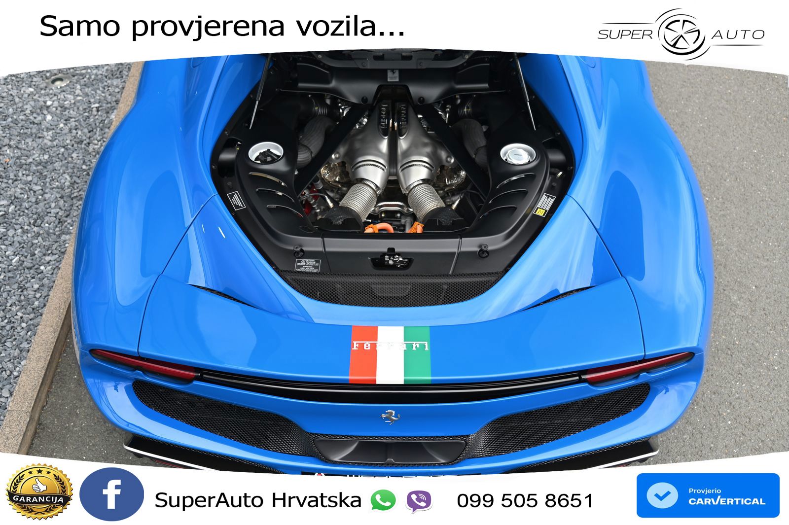 Ferrari 296 GTB 3.0 V6 (830 KS) F1 DCT