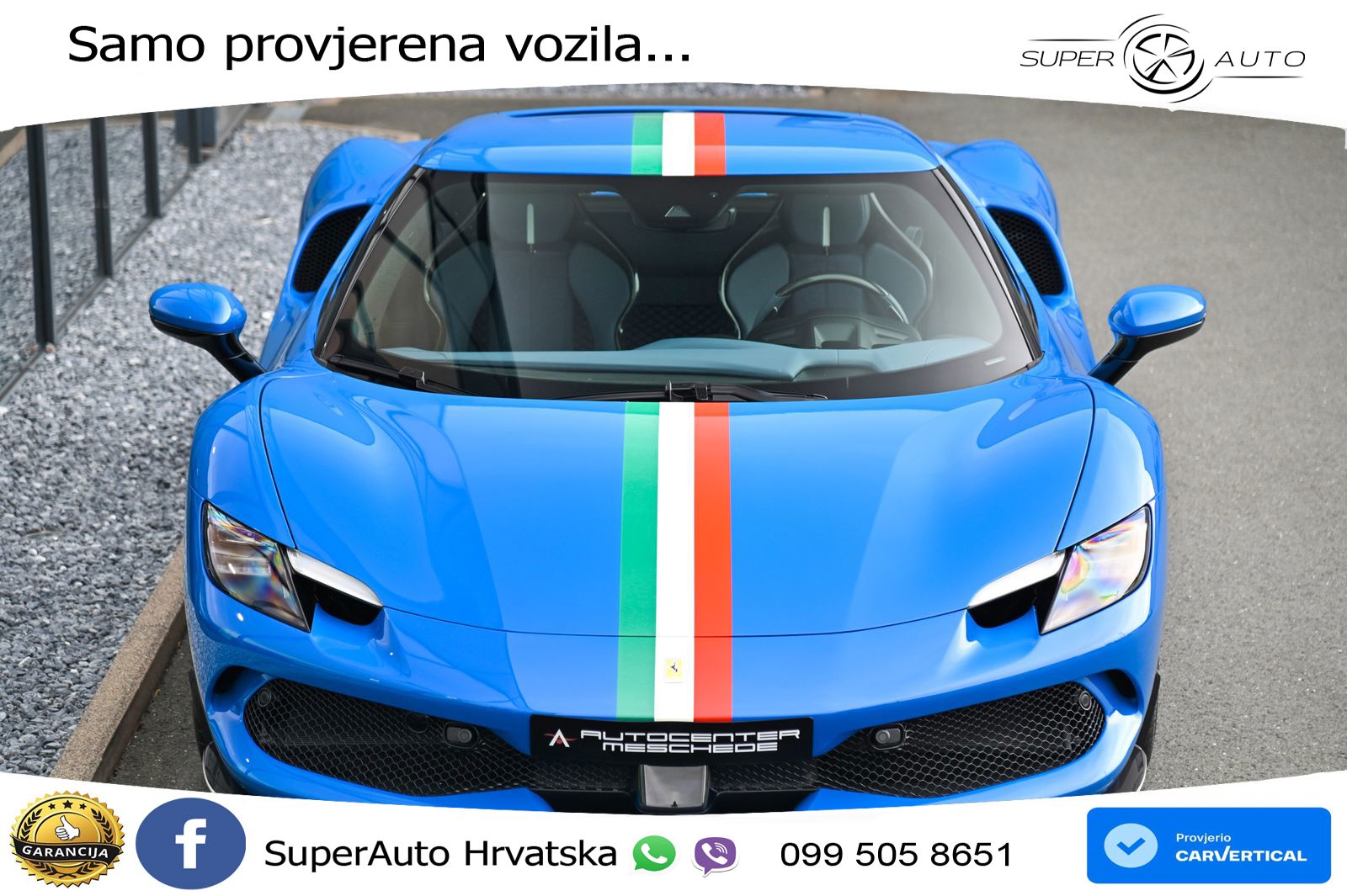 Ferrari 296 GTB 3.0 V6 (830 KS) F1 DCT