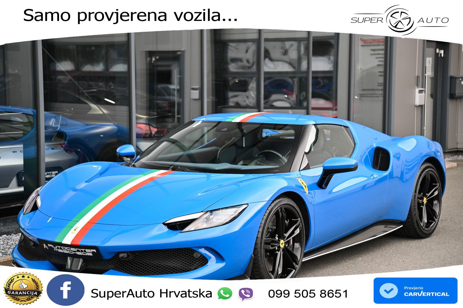 Ferrari 296 GTB 3.0 V6 (830 KS) F1 DCT
