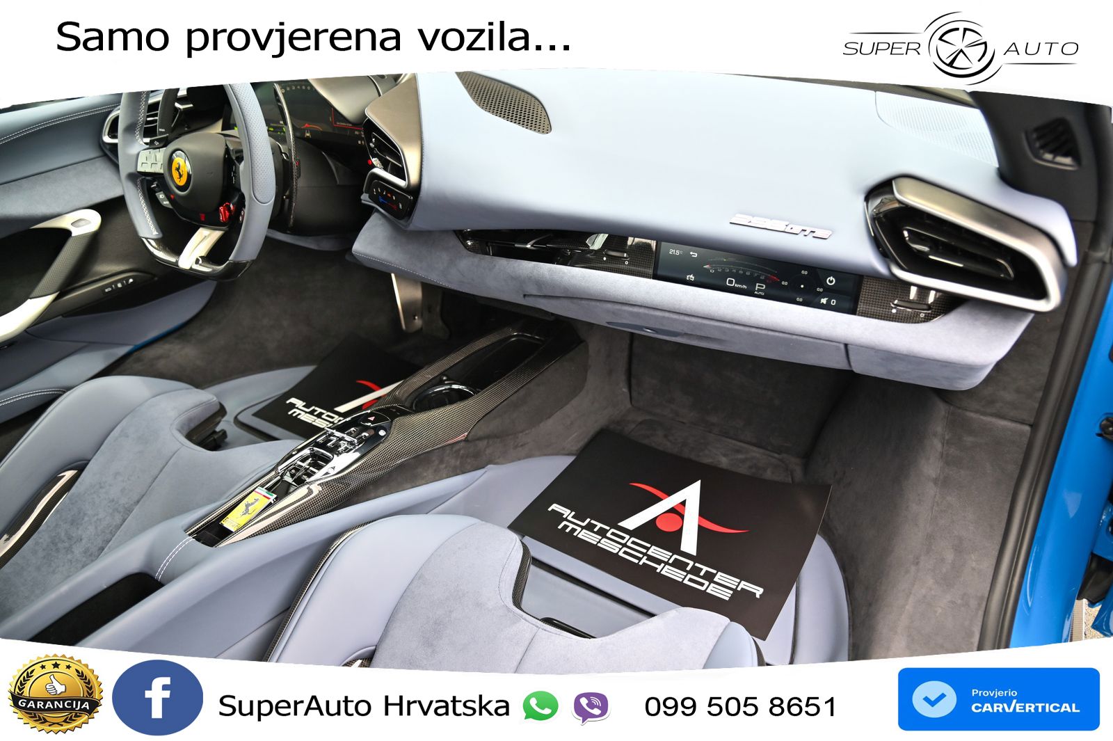 Ferrari 296 GTB 3.0 V6 (830 KS) F1 DCT