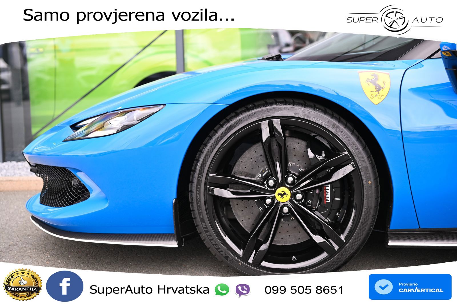 Ferrari 296 GTB 3.0 V6 (830 KS) F1 DCT
