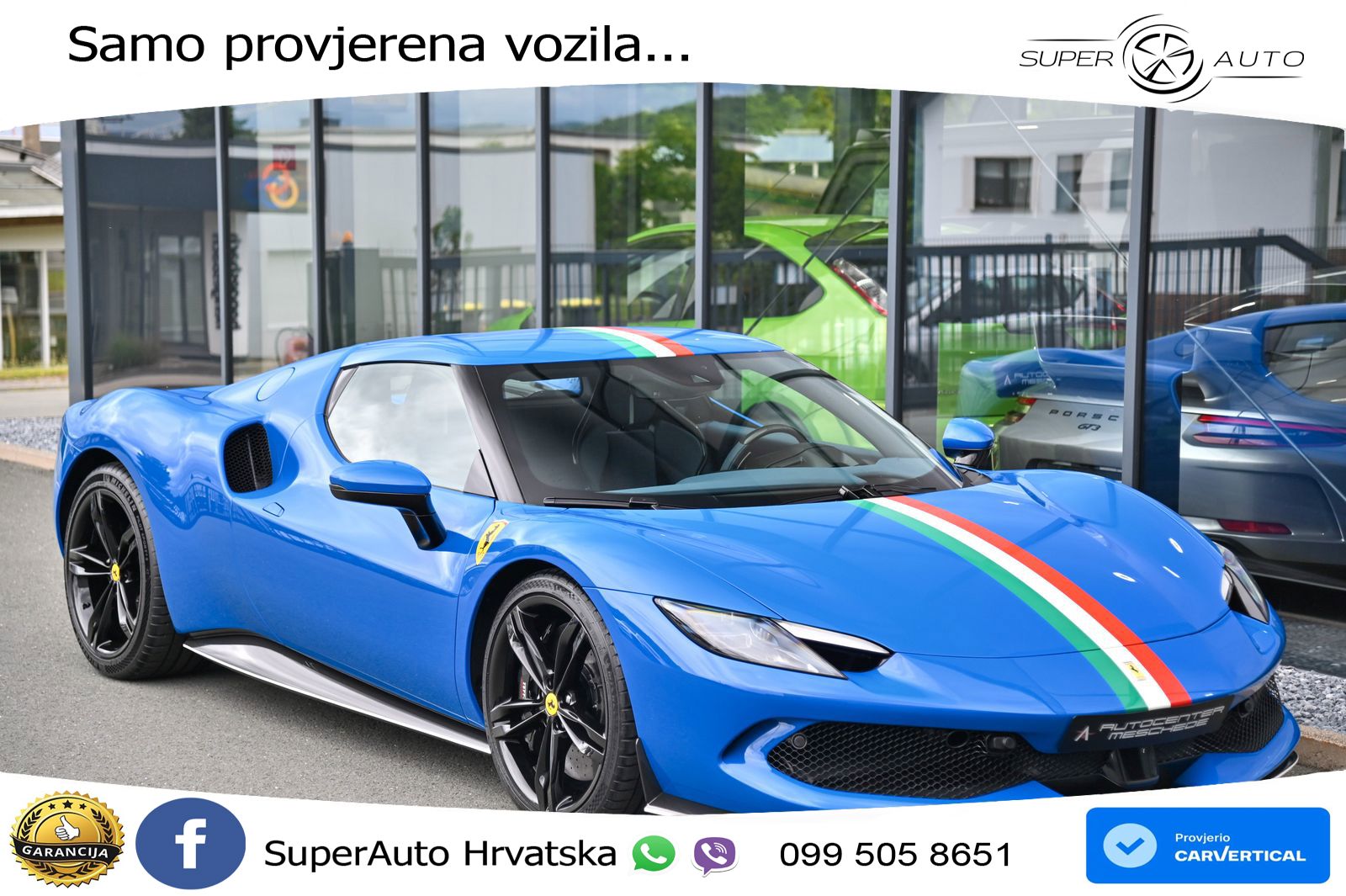 Ferrari 296 GTB 3.0 V6 (830 KS) F1 DCT