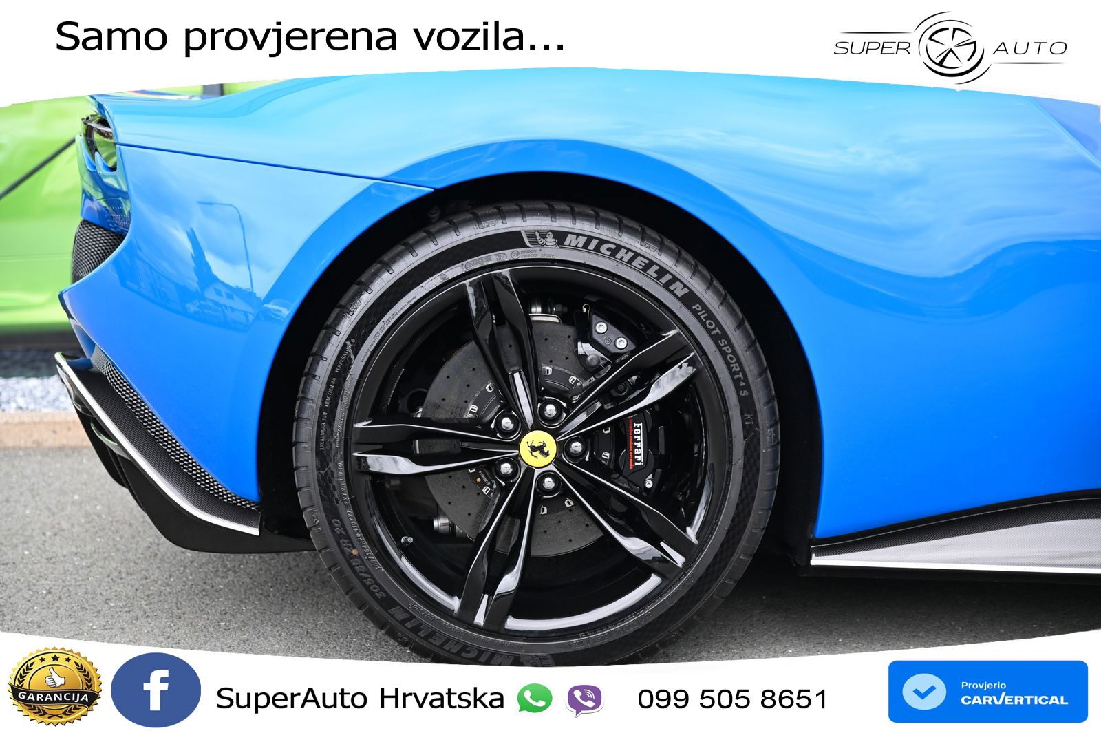 Ferrari 296 GTB 3.0 V6 (830 KS) F1 DCT