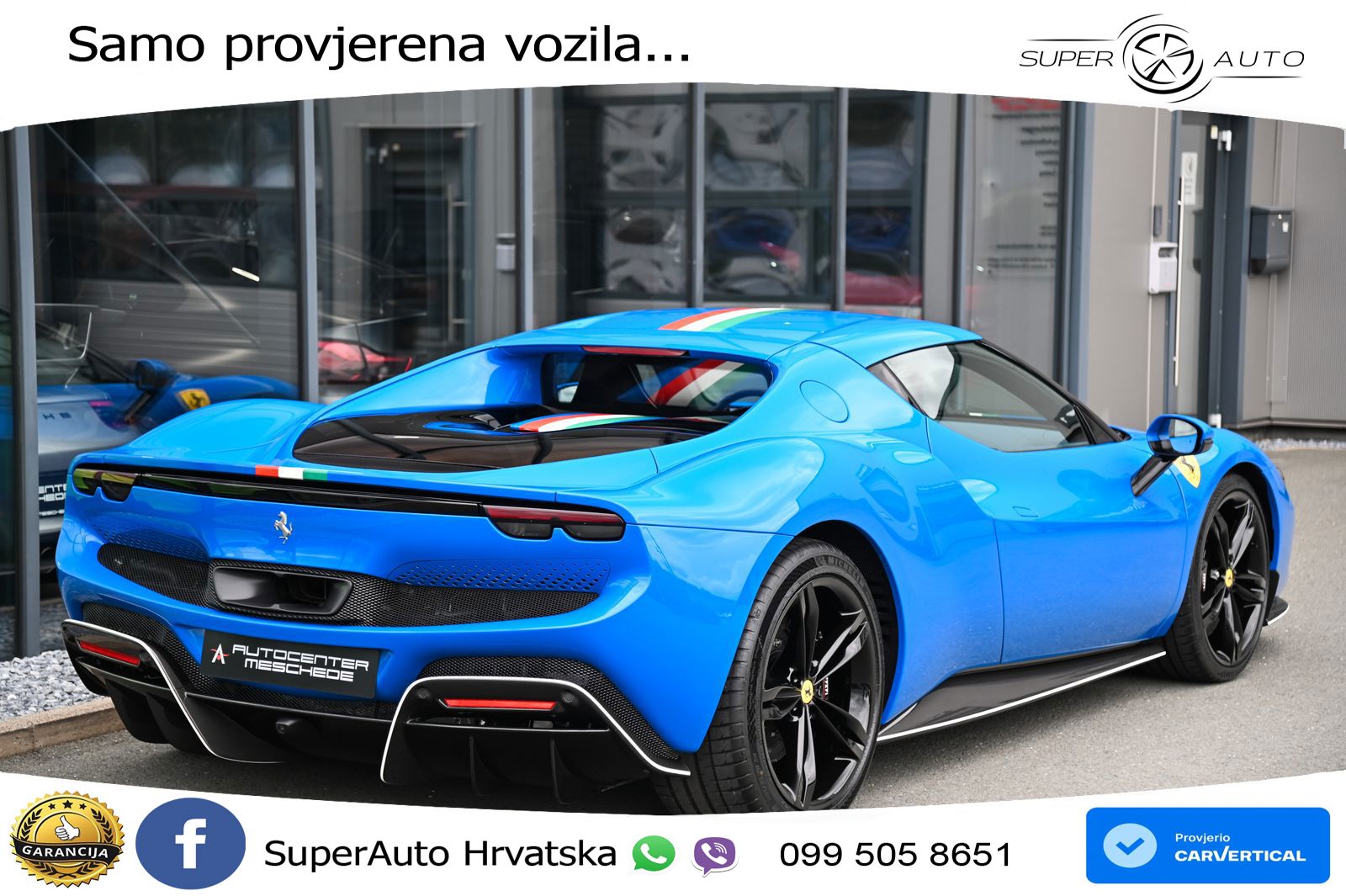 Ferrari 296 GTB 3.0 V6 (830 KS) F1 DCT