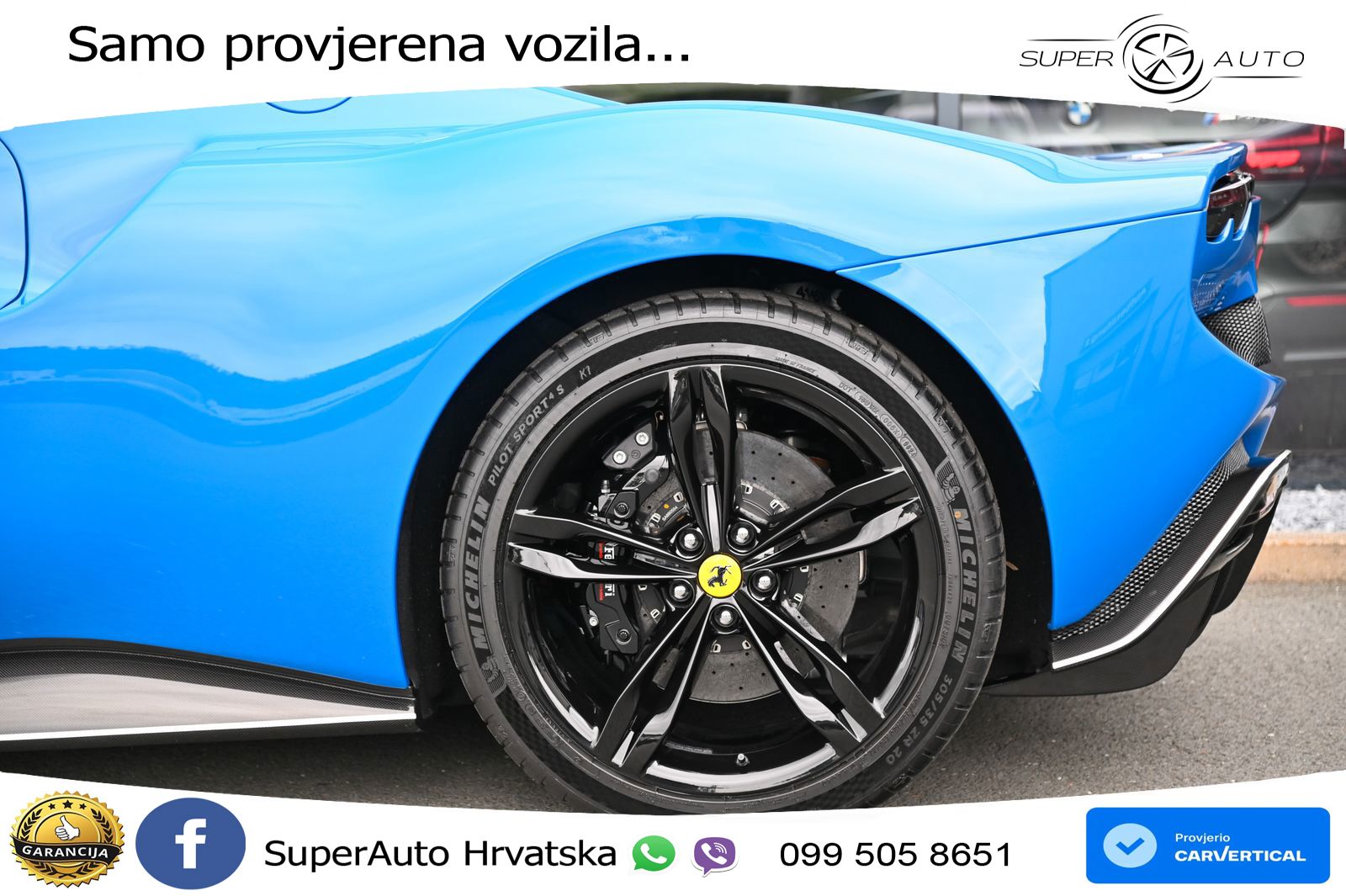 Ferrari 296 GTB 3.0 V6 (830 KS) F1 DCT