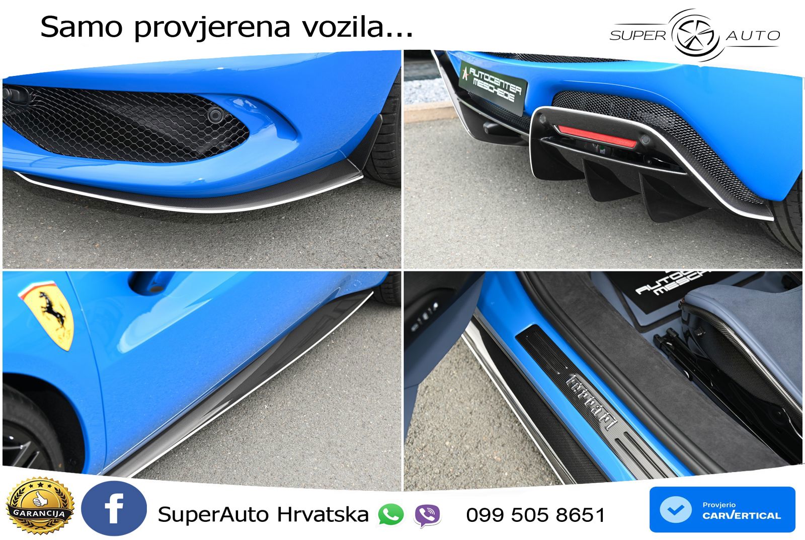 Ferrari 296 GTB 3.0 V6 (830 KS) F1 DCT