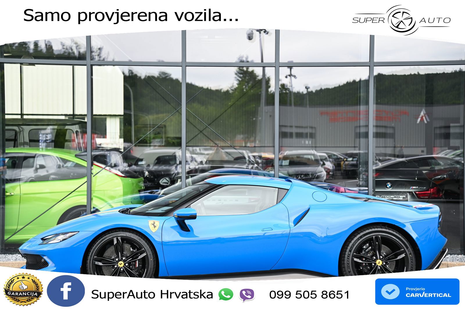 Ferrari 296 GTB 3.0 V6 (830 KS) F1 DCT