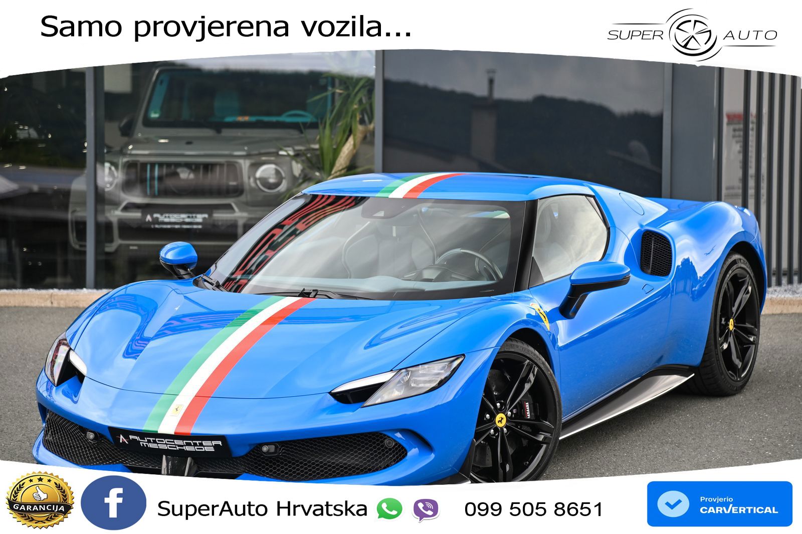 Ferrari 296 GTB 3.0 V6 (830 KS) F1 DCT