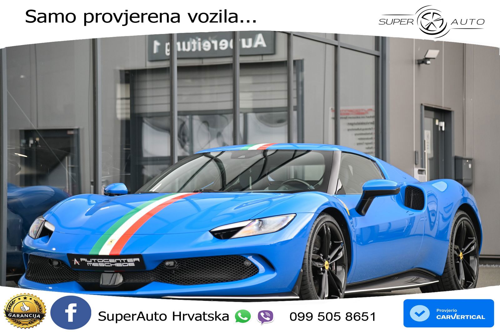Ferrari 296 GTB 3.0 V6 (830 KS) F1 DCT