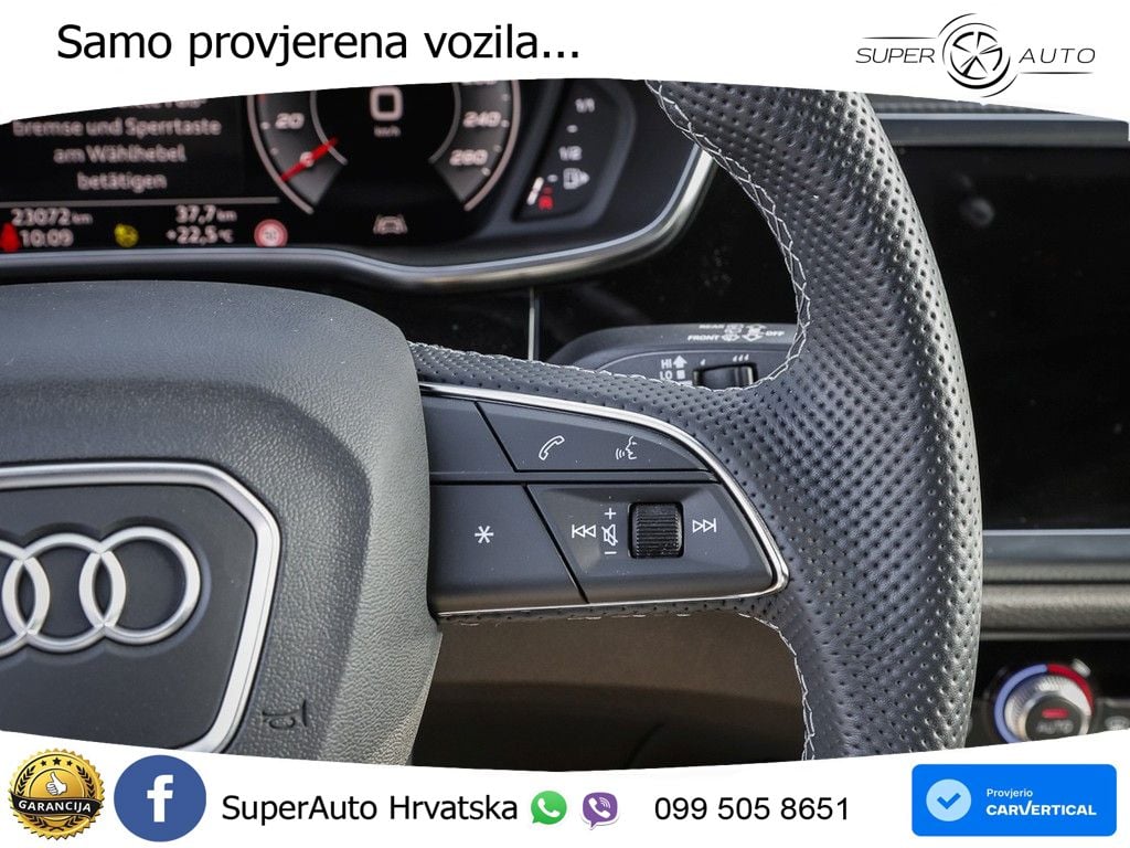 Audi Q3 Sportback 40 TDI (200 KS) quattro S tronic S line MATRIX+GR SJED+KAM