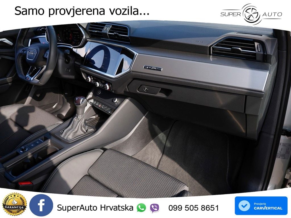 Audi Q3 Sportback 40 TDI (200 KS) quattro S tronic S line MATRIX+GR SJED+KAM