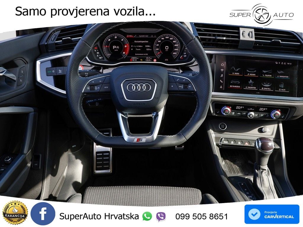Audi Q3 Sportback 40 TDI (200 KS) quattro S tronic S line MATRIX+GR SJED+KAM