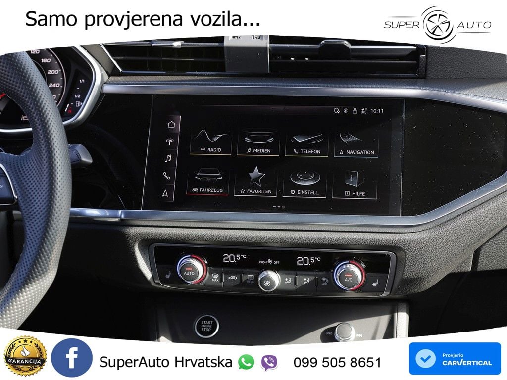 Audi Q3 Sportback 40 TDI (200 KS) quattro S tronic S line MATRIX+GR SJED+KAM