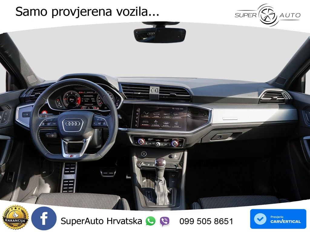 Audi Q3 Sportback 40 TDI (200 KS) quattro S tronic S line MATRIX+GR SJED+KAM