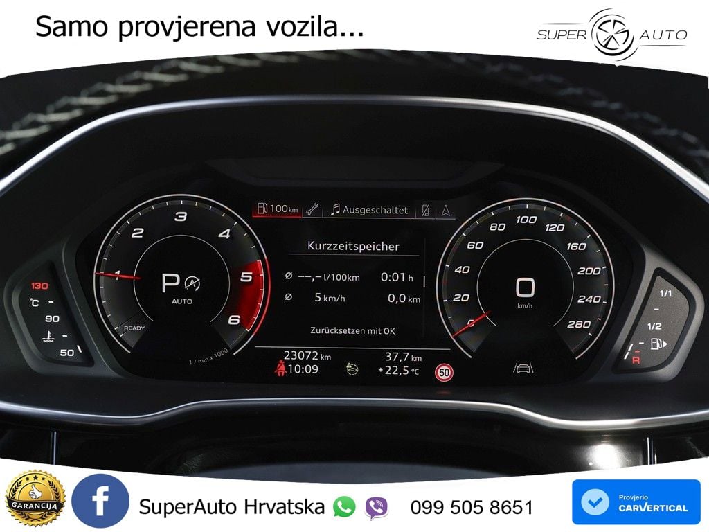Audi Q3 Sportback 40 TDI (200 KS) quattro S tronic S line MATRIX+GR SJED+KAM