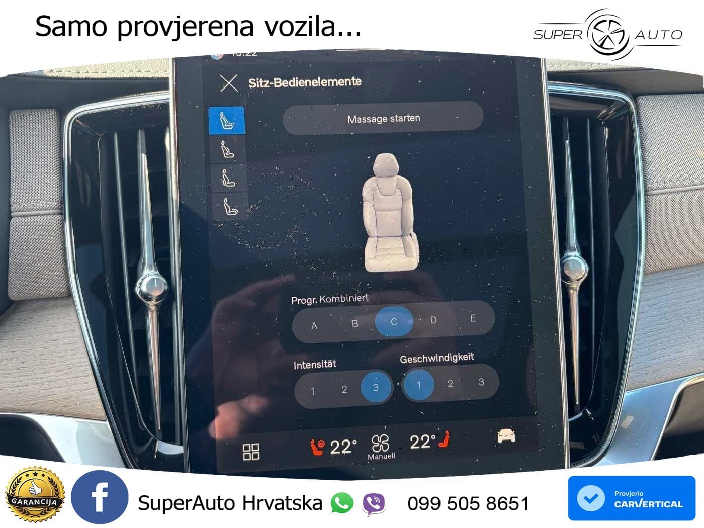 Volvo XC90 2.0 T8 AWD Automatic ZRAČNI+ACC+4xGR SJED+KAM