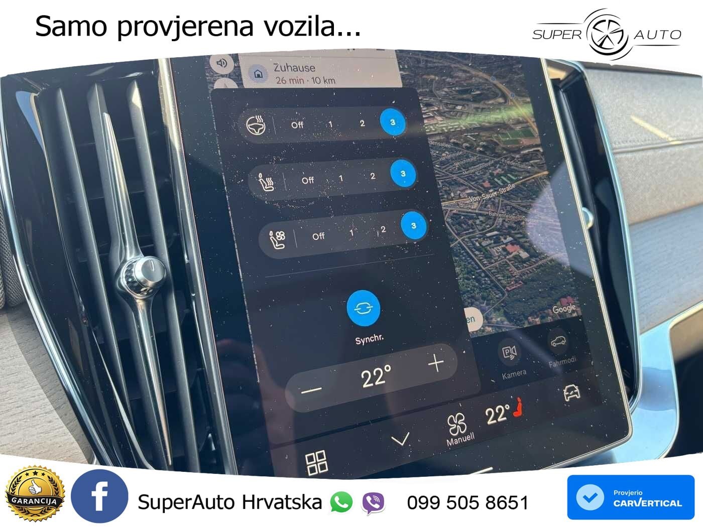 Volvo XC90 2.0 T8 AWD Automatic ZRAČNI+ACC+4xGR SJED+KAM