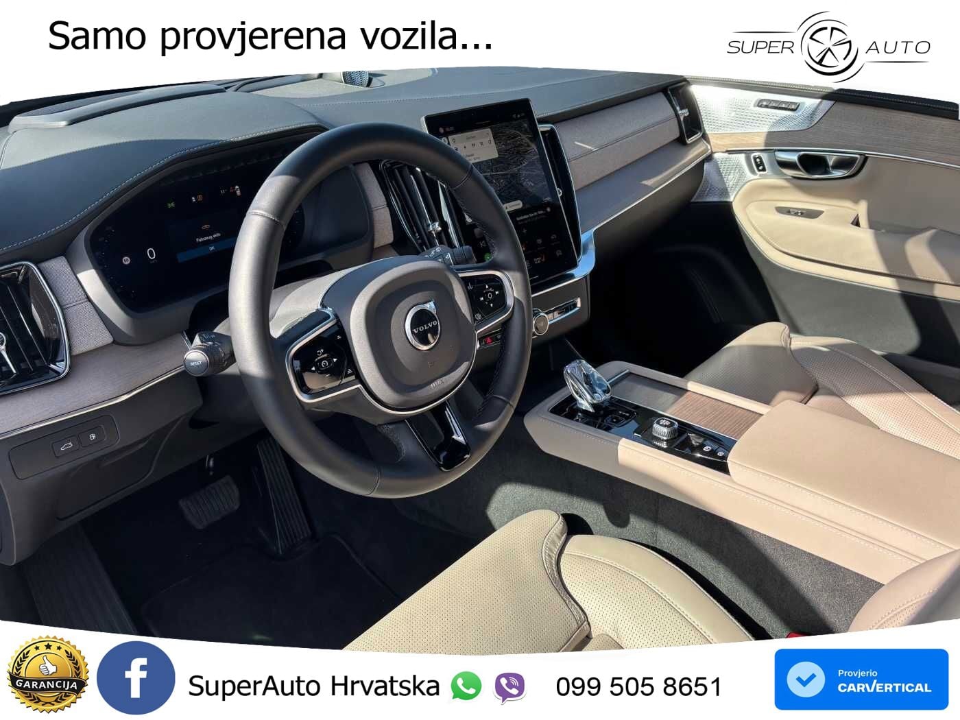 Volvo XC90 2.0 T8 AWD Automatic ZRAČNI+ACC+4xGR SJED+KAM
