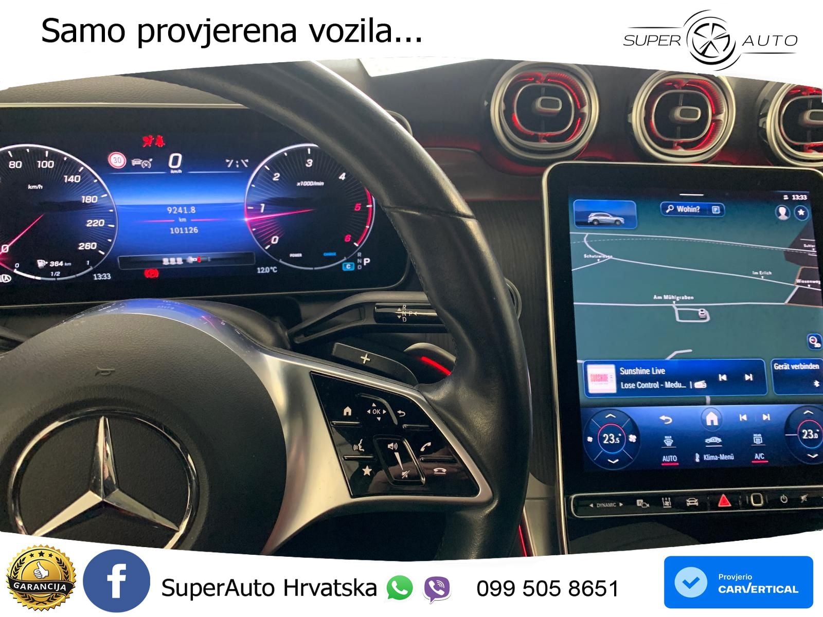 Mercedes GLC 220d (197 KS) 4MATIC 9G-TRONIC ACC+GR SJED+360+PANO