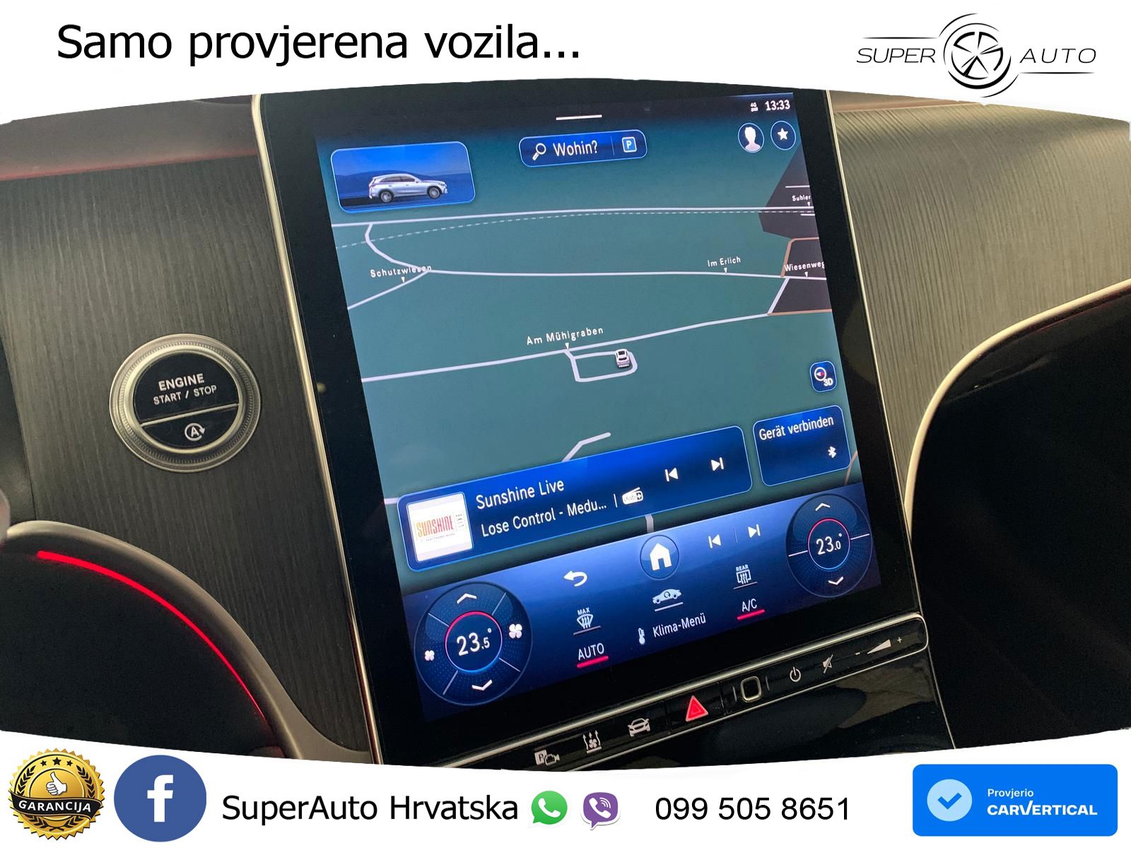Mercedes GLC 220d (197 KS) 4MATIC 9G-TRONIC ACC+GR SJED+360+PANO
