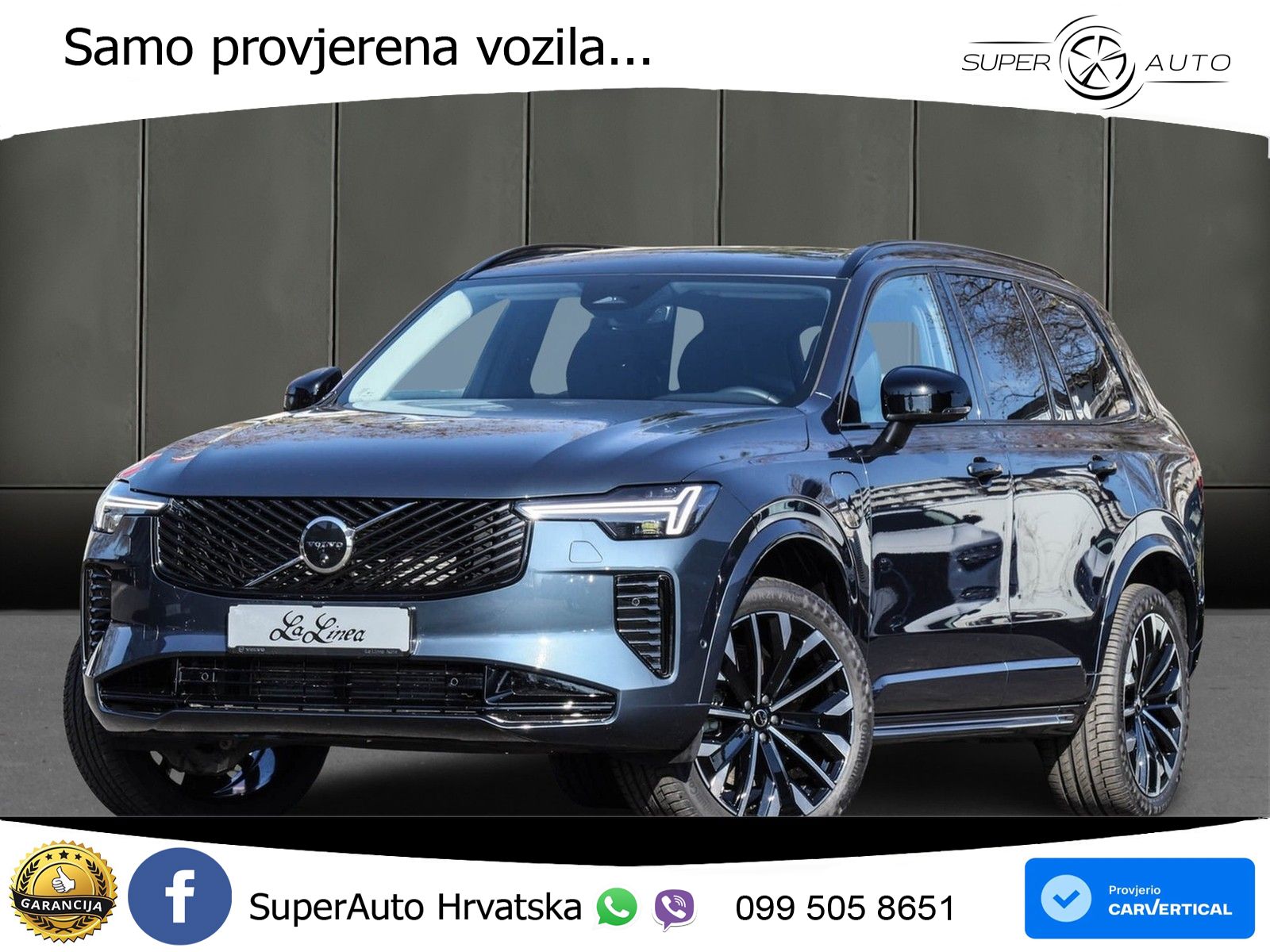 Volvo XC90 2.0 T8 AWD Automatic ZRAČNI+ACC+GR SJED+KAM+PANO