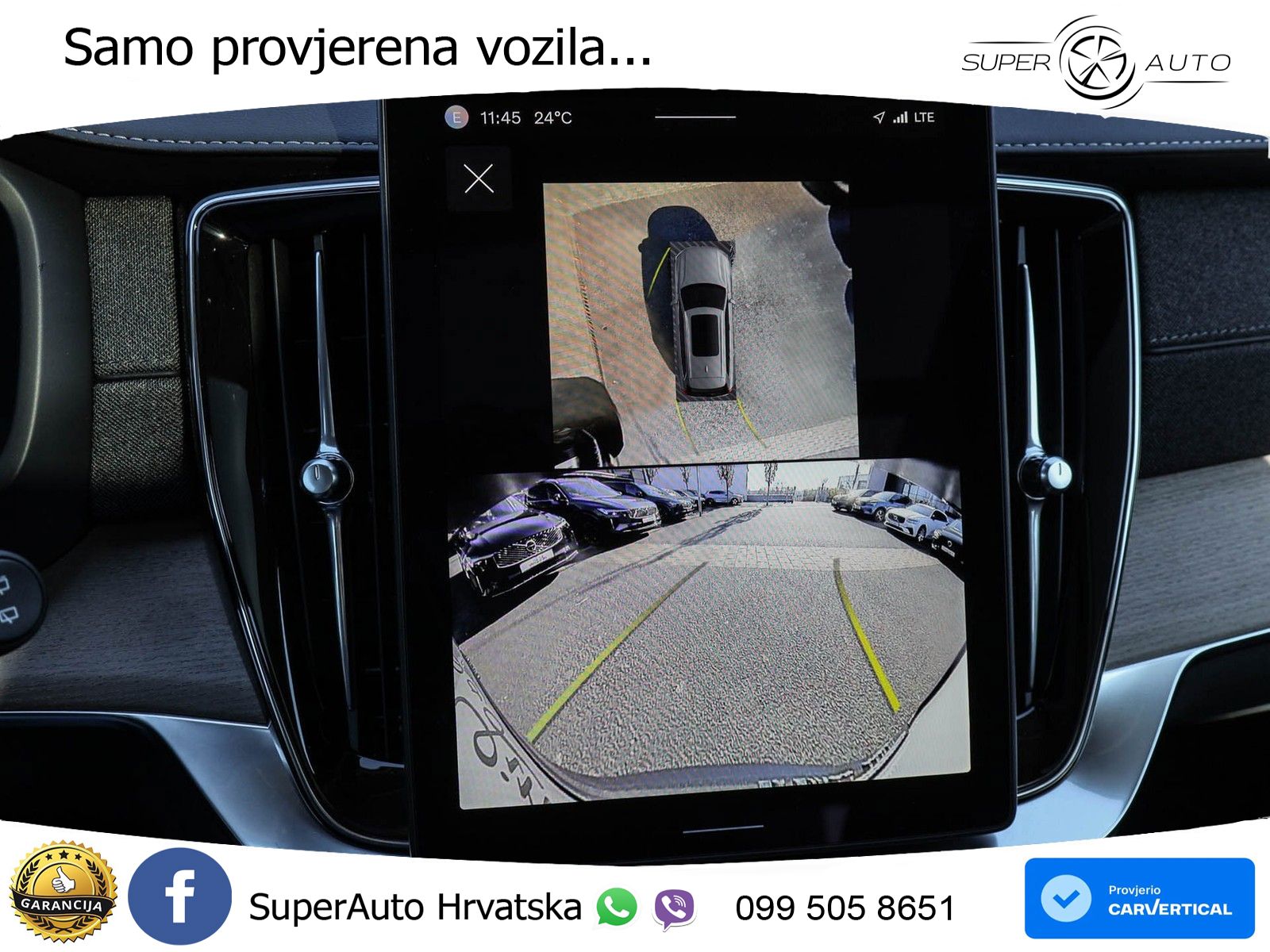 Volvo XC90 2.0 T8 AWD Automatic ZRAČNI+ACC+GR SJED+KAM+PANO