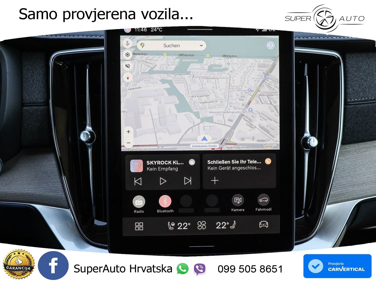 Volvo XC90 2.0 T8 AWD Automatic ZRAČNI+ACC+GR SJED+KAM+PANO